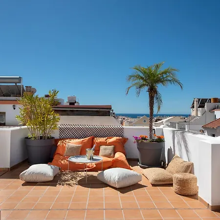 Apartment Casco Antiguo Terraza Y Vistas Al Mar Playa A Pie 1b Nerja
